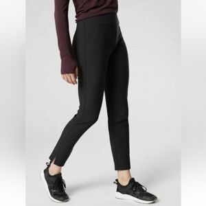 New Athleta Wander Slim Ankle Pant Black NWT Casual Athleisure Women’s Size 14